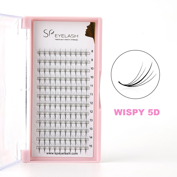 Əvvəlcədən hazırlanmış Wispy Kirpiklər